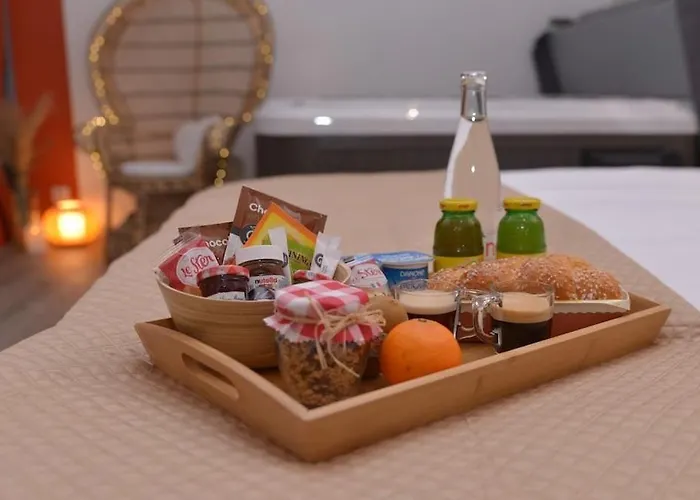 Hodinový hotel L'evasion Laos Avec Jacuzzi Privatif Prinquiau